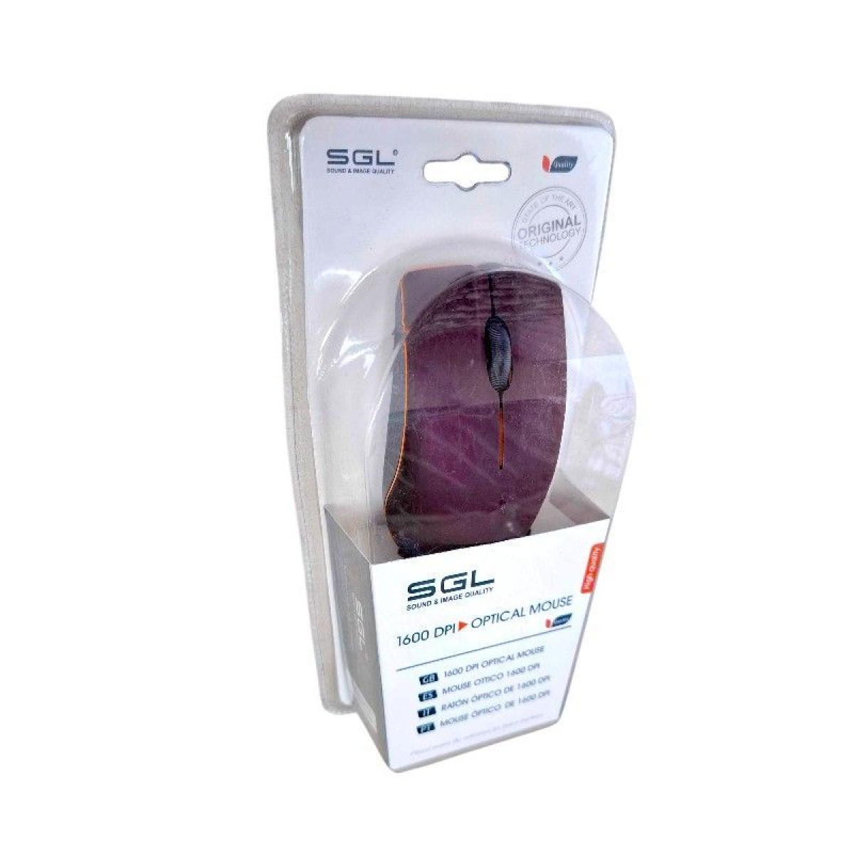 Ενσύρματο ποντίκι Η/Υ - K207 - 098968 - Purple