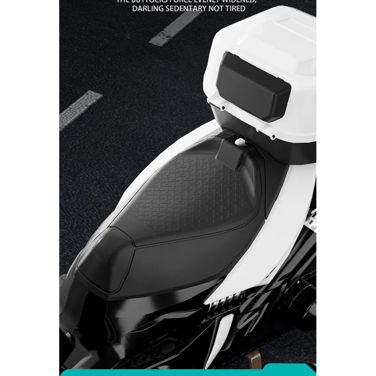 Παιδικό ηλεκτροκίνητο τρίκυκλο scooter - YH-029 - 101151 - White