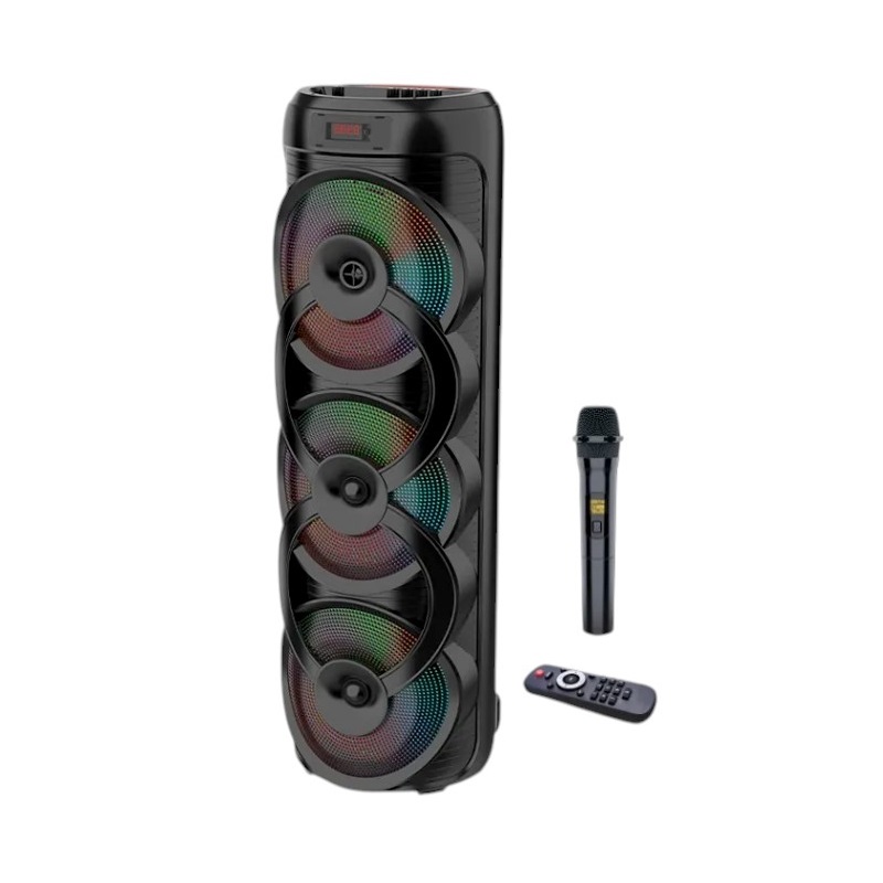 Φορητό ηχείο subwoofer με μικρόφωνο Karaoke - ZQS-10302 - 103026