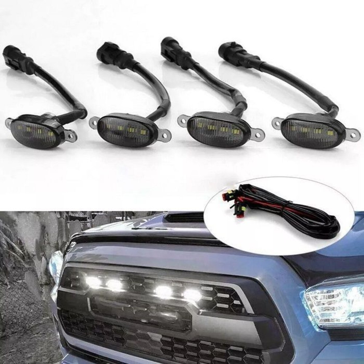 Σετ φωτισμού καμπίνας αυτοκινήτου LED - R-D20101-A4 - 110023