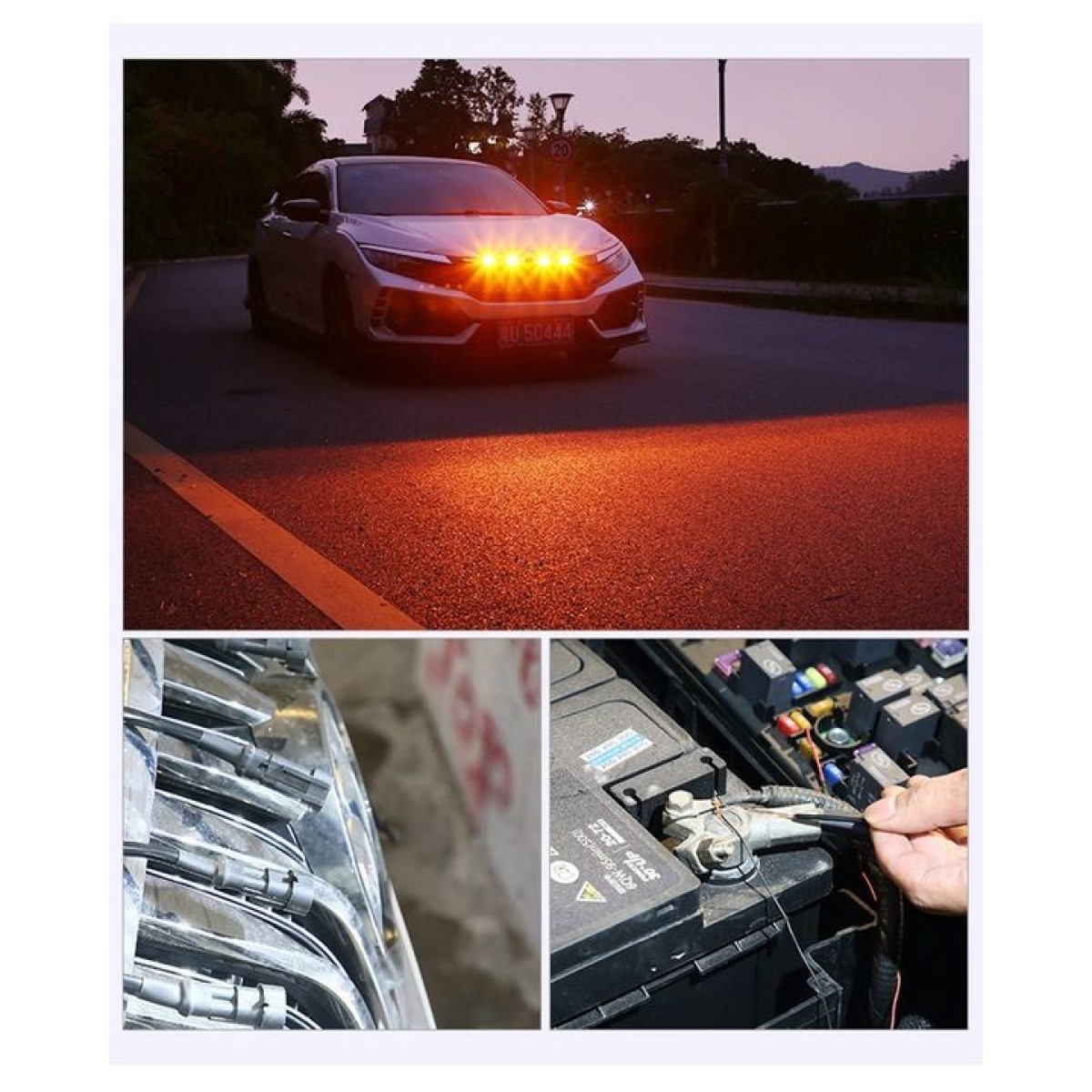 Σετ φωτισμού καμπίνας αυτοκινήτου LED - R-D20101-A5 - 110024