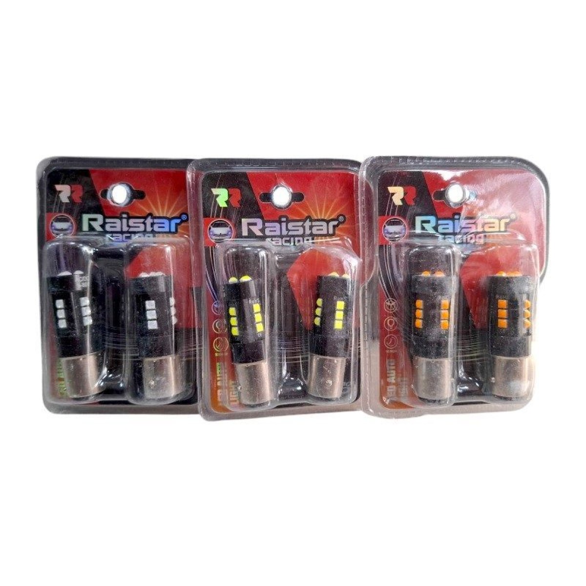 Λαμπτήρας LED διπολικός - S25 - R-DS25D-04AU - 2pcs - 110224