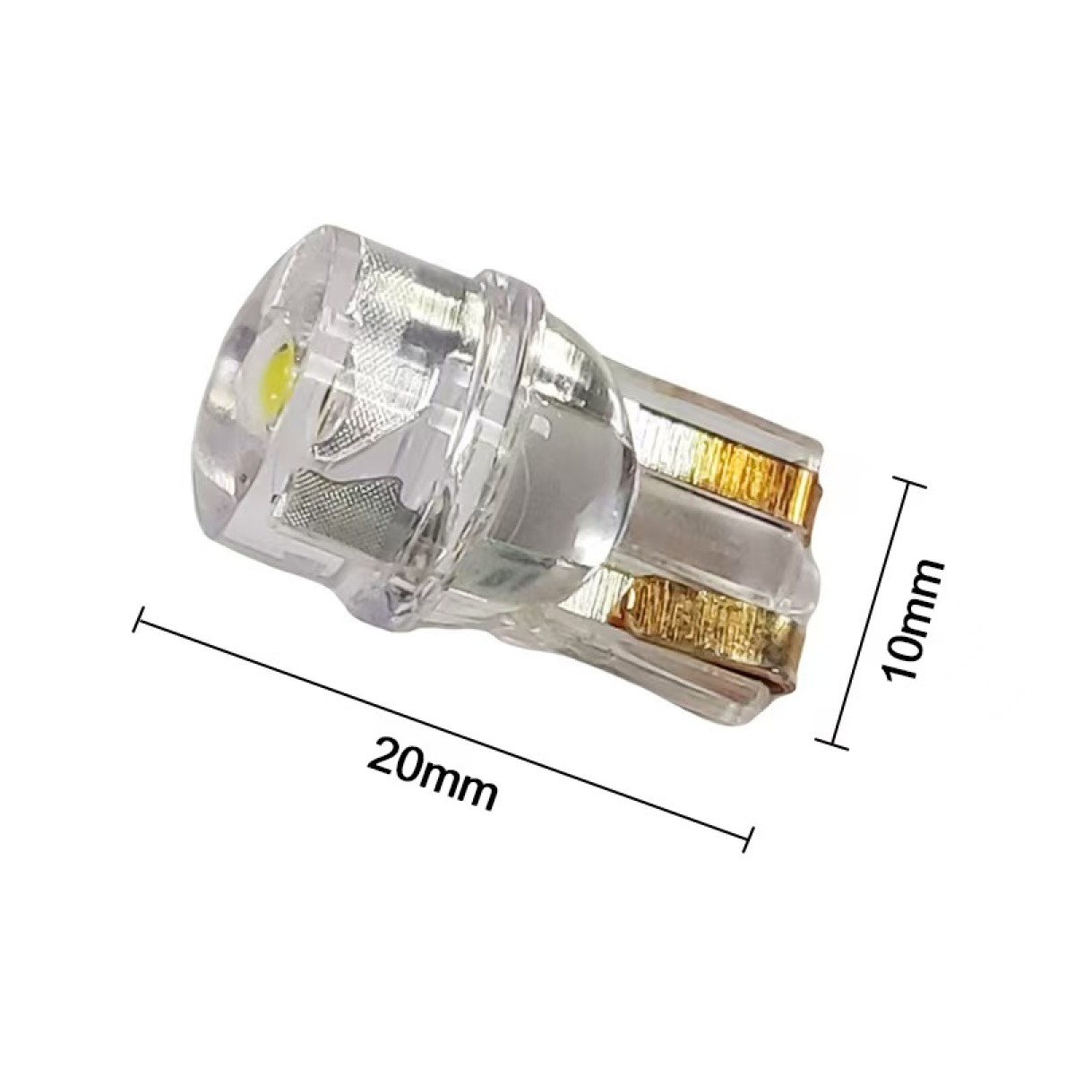 Λαμπτήρες LED - T10 - R-DT10Q-01AUT10 - 2pcs - 110860 - White