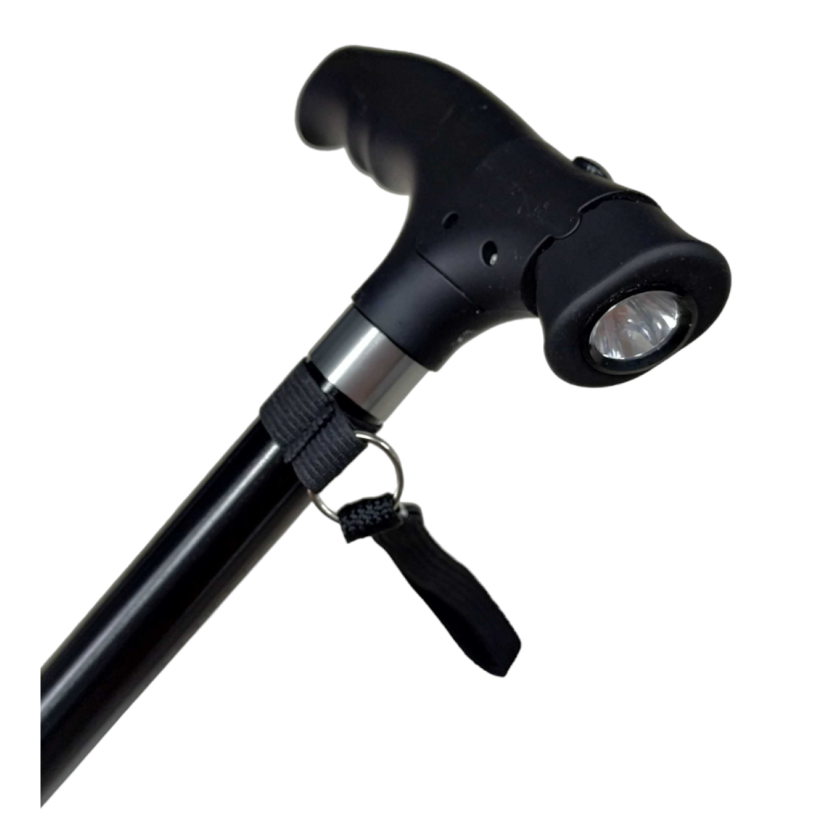 Μπαστούνι βάδισης τετράποδο με φακό LED - 209-2 - 112067