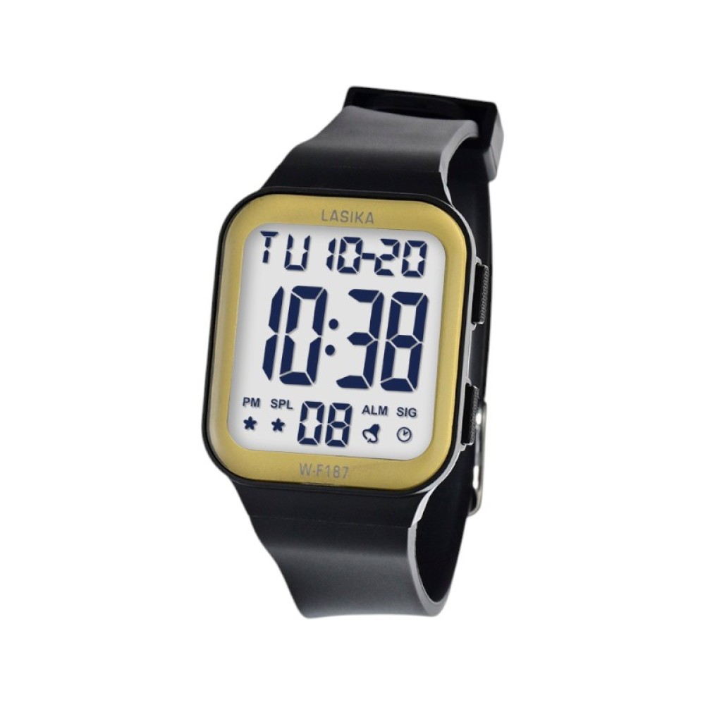 Ψηφιακό ρολόι χειρός - WF187 - Lasika - 115140 - Black/Gold