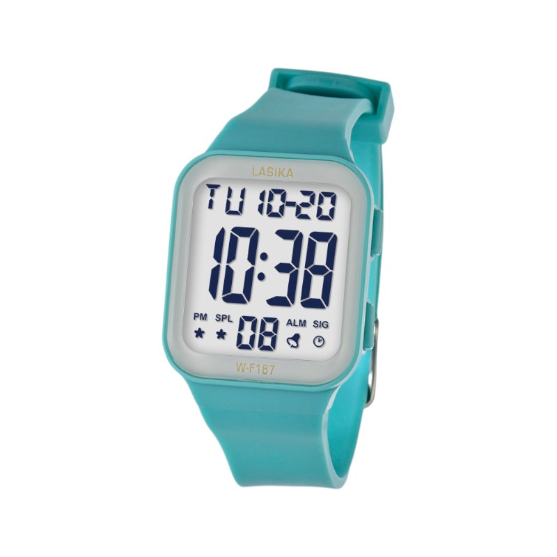 Ψηφιακό ρολόι χειρός - WF187 - Lasika - 115140 - Mint Green