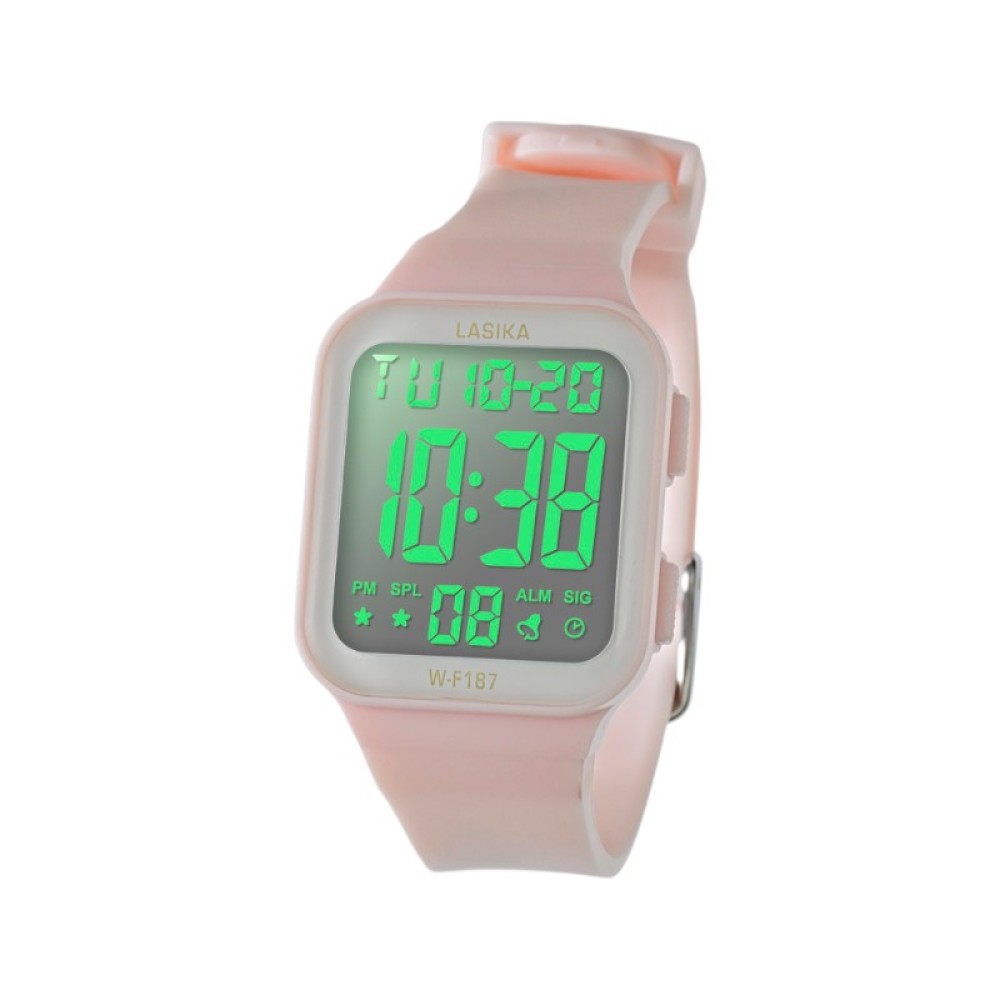 Ψηφιακό ρολόι χειρός - WF187 - Lasika - 115140 - Pink