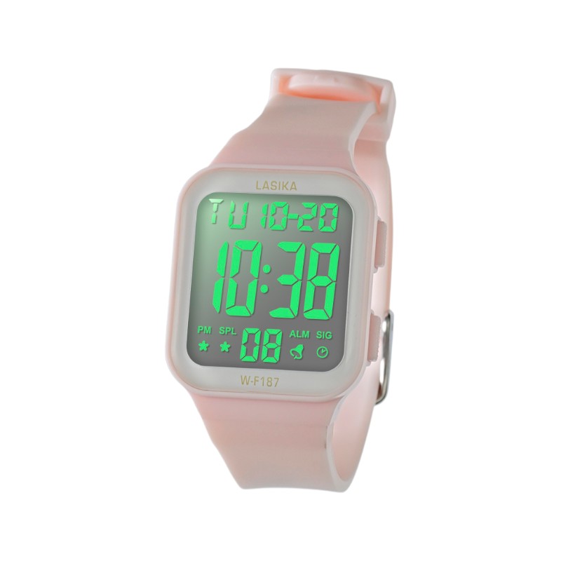 Ψηφιακό ρολόι χειρός - WF187 - Lasika - 115140 - Pink