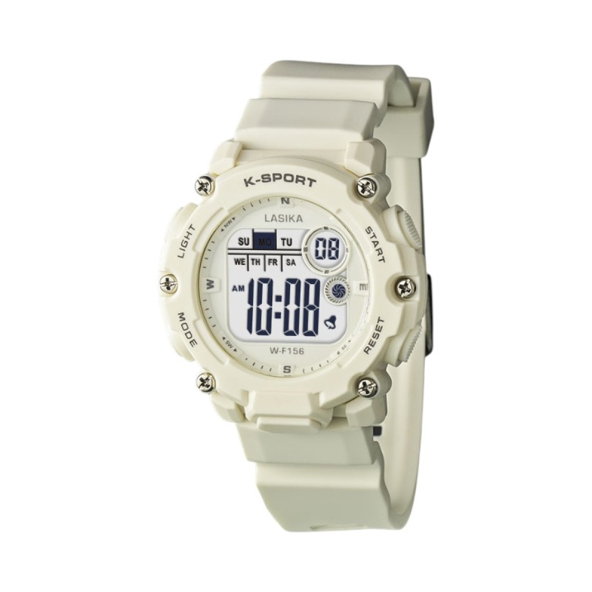 Ψηφιακό ρολόι χειρός - WF156 - Lasika - 115143 - White