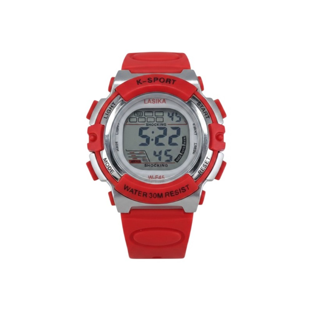 Ψηφιακό ρολόι χειρός - WF45 - Lasika - 115148 - Red