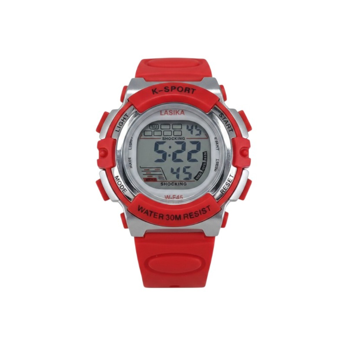 Ψηφιακό ρολόι χειρός - WF45 - Lasika - 115148 - Red