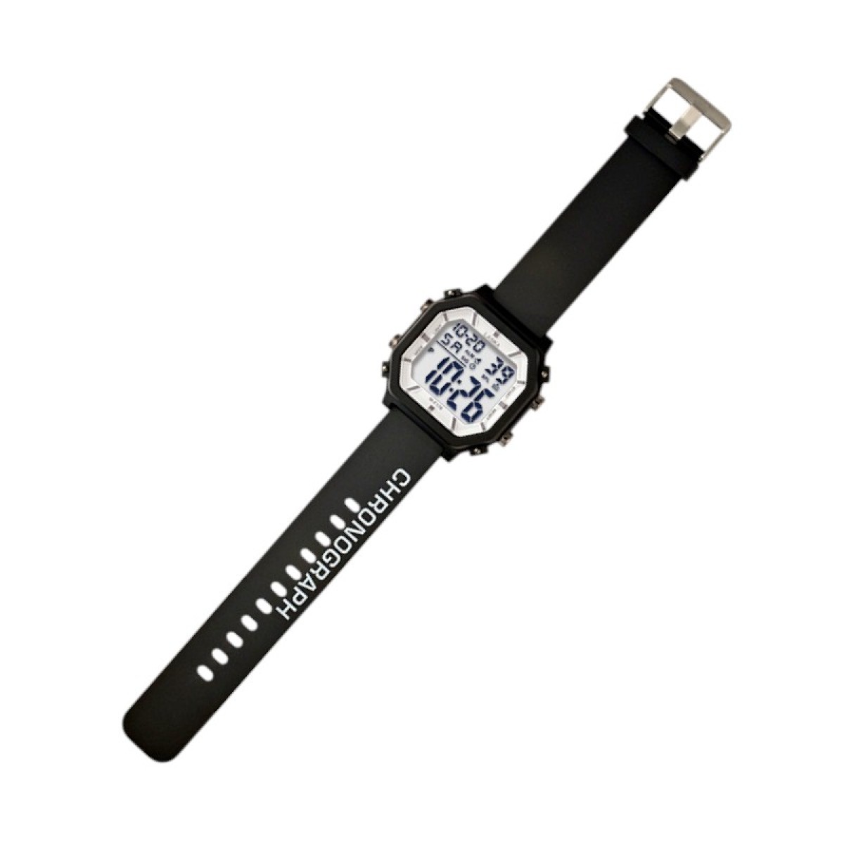 Ψηφιακό ρολόι χειρός - WF176 - Lasika - 115153 - Black/White