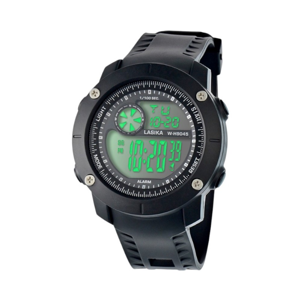 Ψηφιακό ρολόι χειρός - WH9045 - Lasika - 115154 - Black/Black
