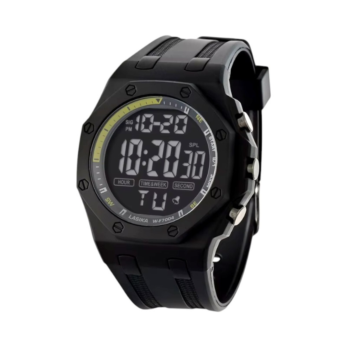 Ψηφιακό ρολόι χειρός - WF7004 - Lasika - 115157 - Black/Yellow