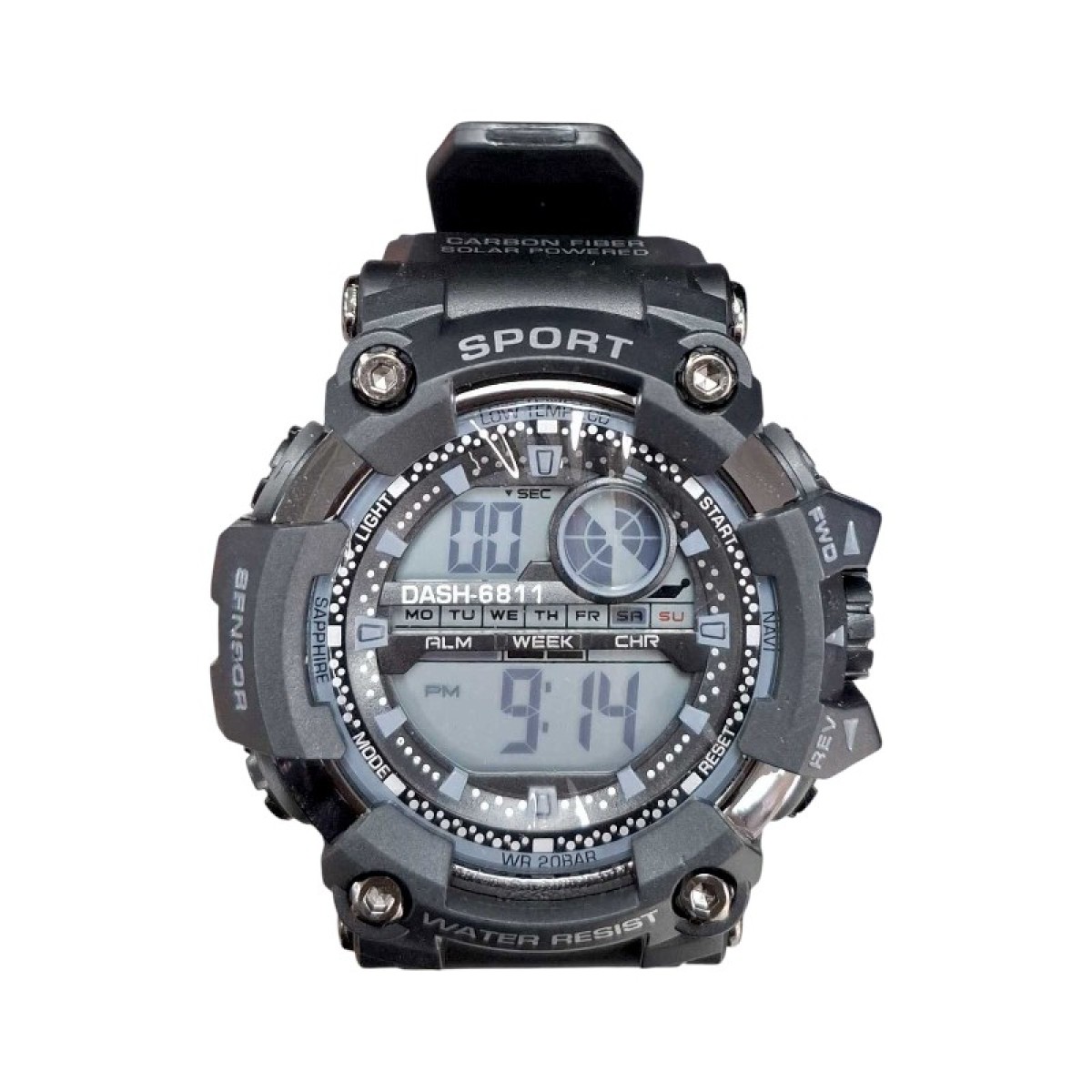 Ψηφιακό ρολόι χειρός - D6881 - Dash - 115178 - Black/Grey