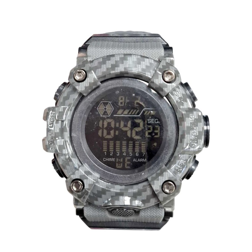 Ψηφιακό ρολόι χειρός - D81822 - 115181 - Grey