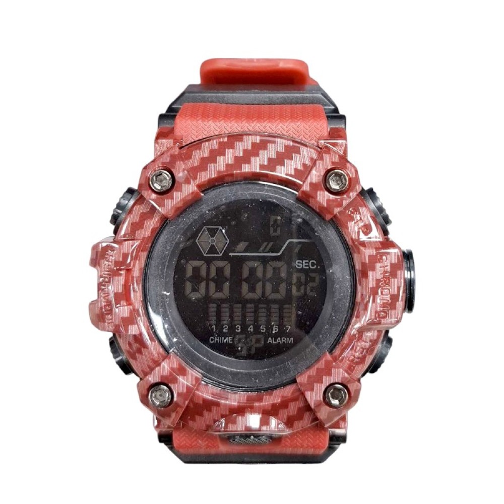 Ψηφιακό ρολόι χειρός - D81822 - 115181 - Red