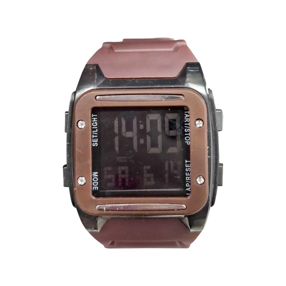 Ψηφιακό ρολόι χειρός - SH9611 - 115184 - Brown