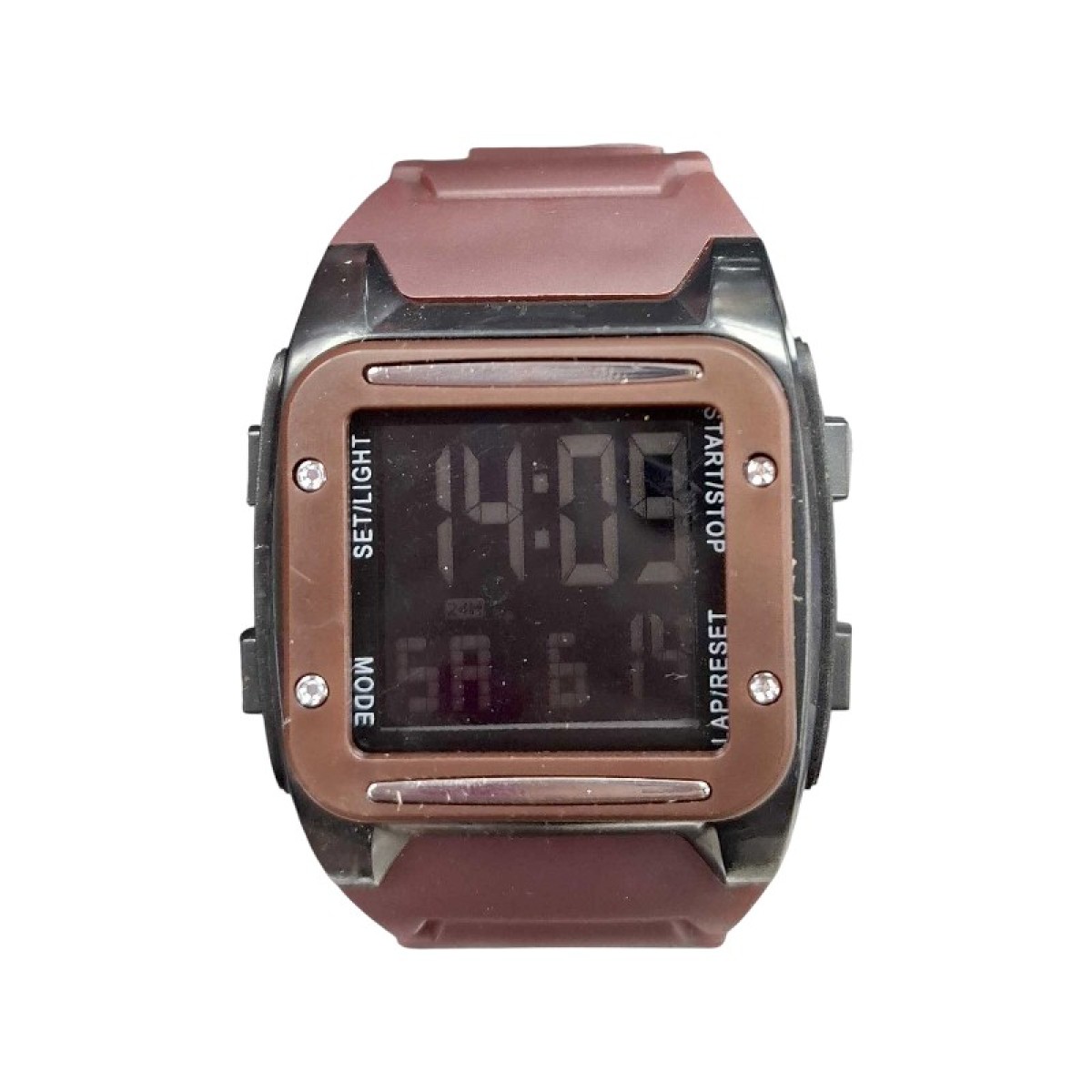 Ψηφιακό ρολόι χειρός - SH9611 - 115184 - Brown