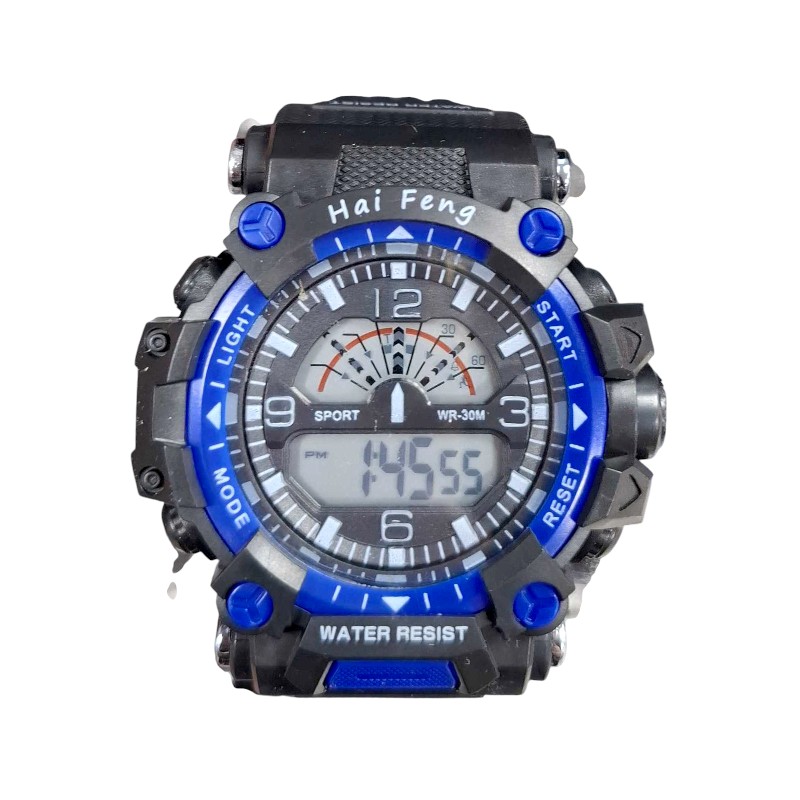 Ψηφιακό ρολόι χειρός - SH9918 - 115186 - Black/Dark Blue