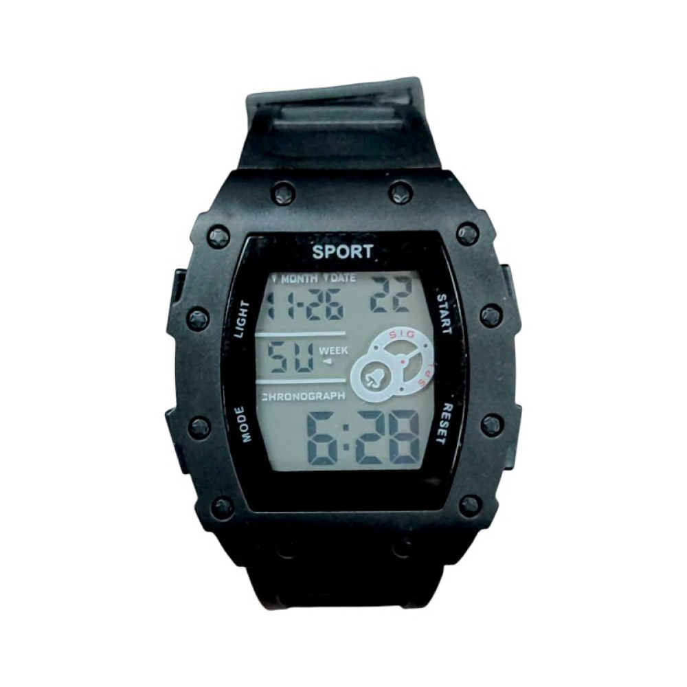 Ψηφιακό ρολόι χειρός - SH-9613 - 115187 - Black