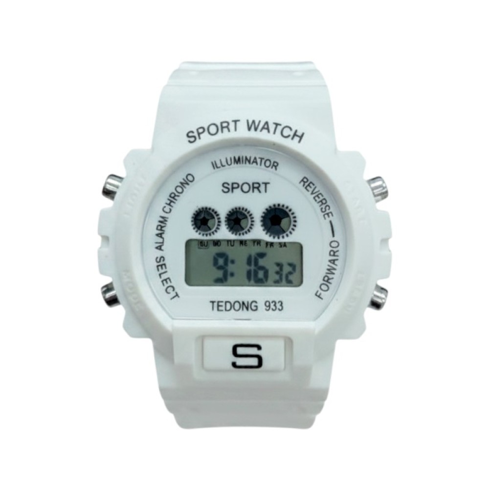 Ψηφιακό ρολόι χειρός - 933 - 115193 - White
