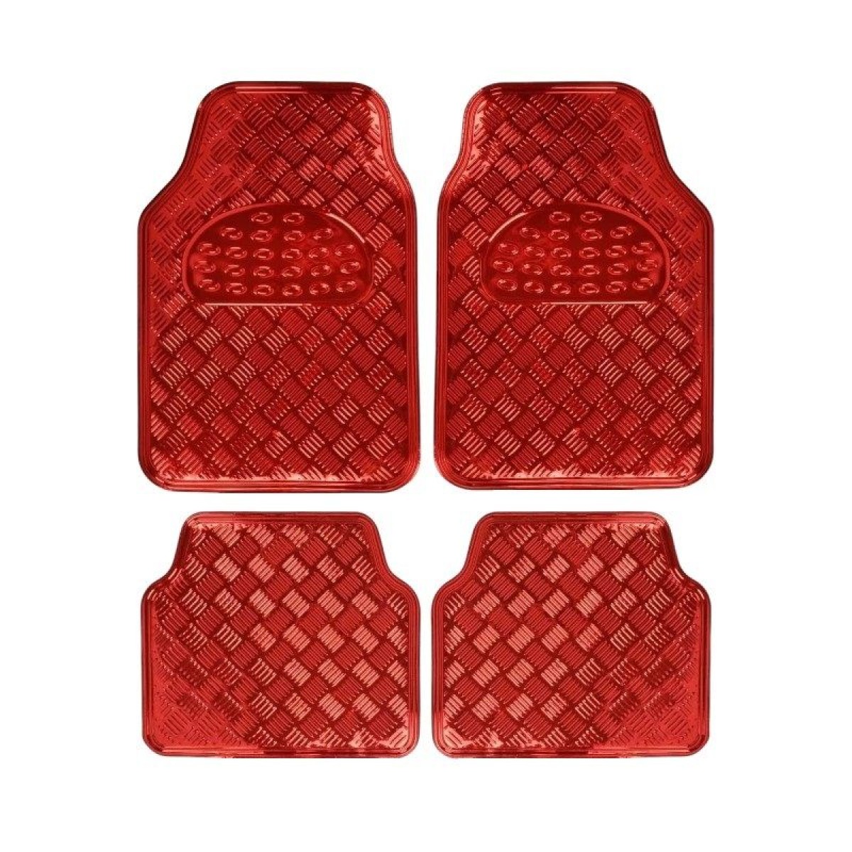 Πατάκια αυτοκινήτου - Celebrity Car - 016 - 4pcs - 122292 - Red