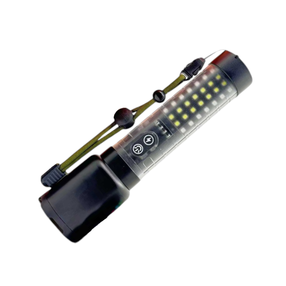 Επαναφορτιζόμενος φακός LED - W519 - 123581
