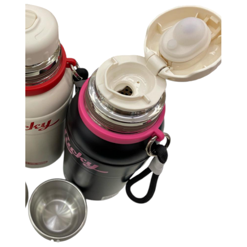 Φορητό παγούρι-θερμός - 800ml - 123729 - Black