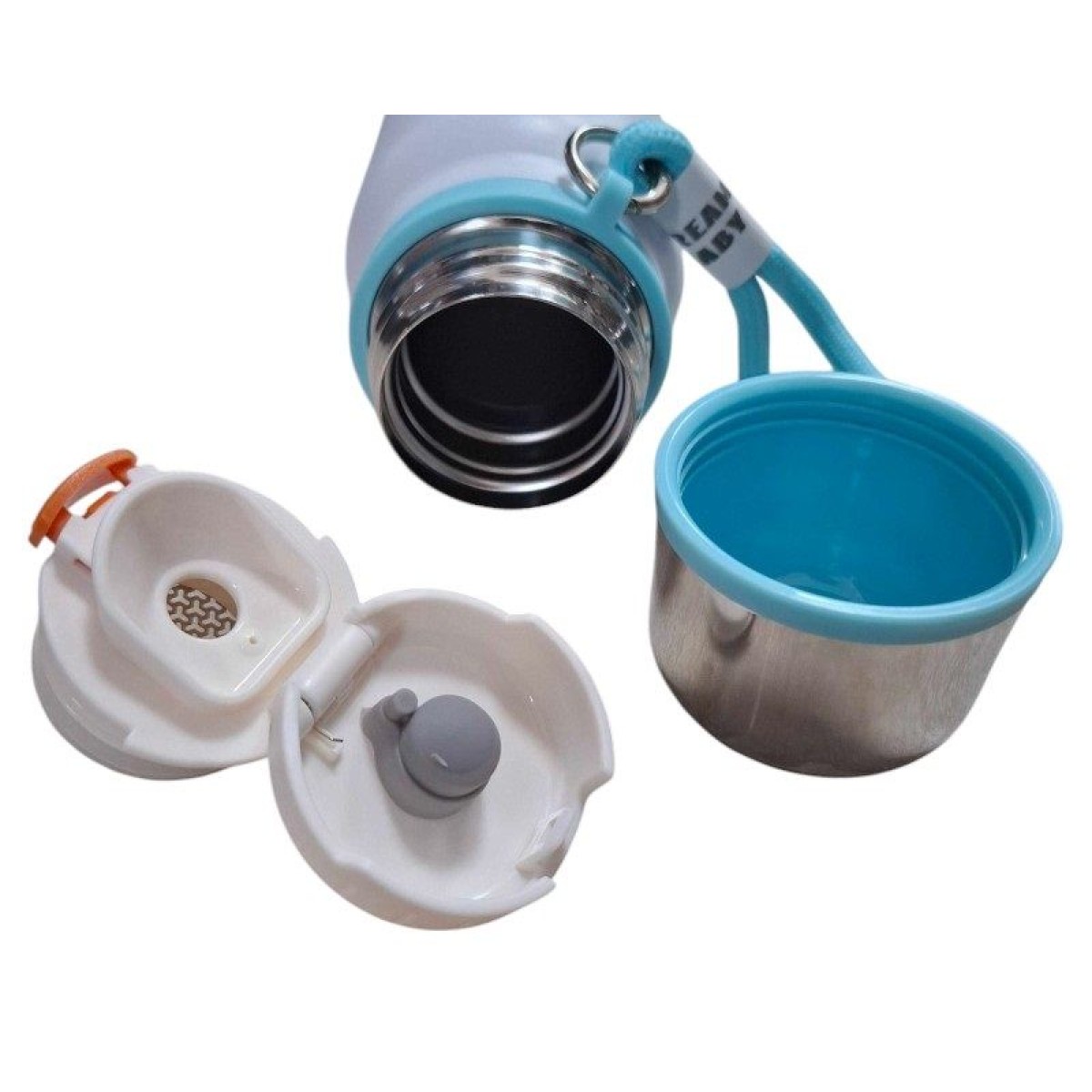 Φορητό παγούρι-θερμός - 550ml - 123736 - Blue