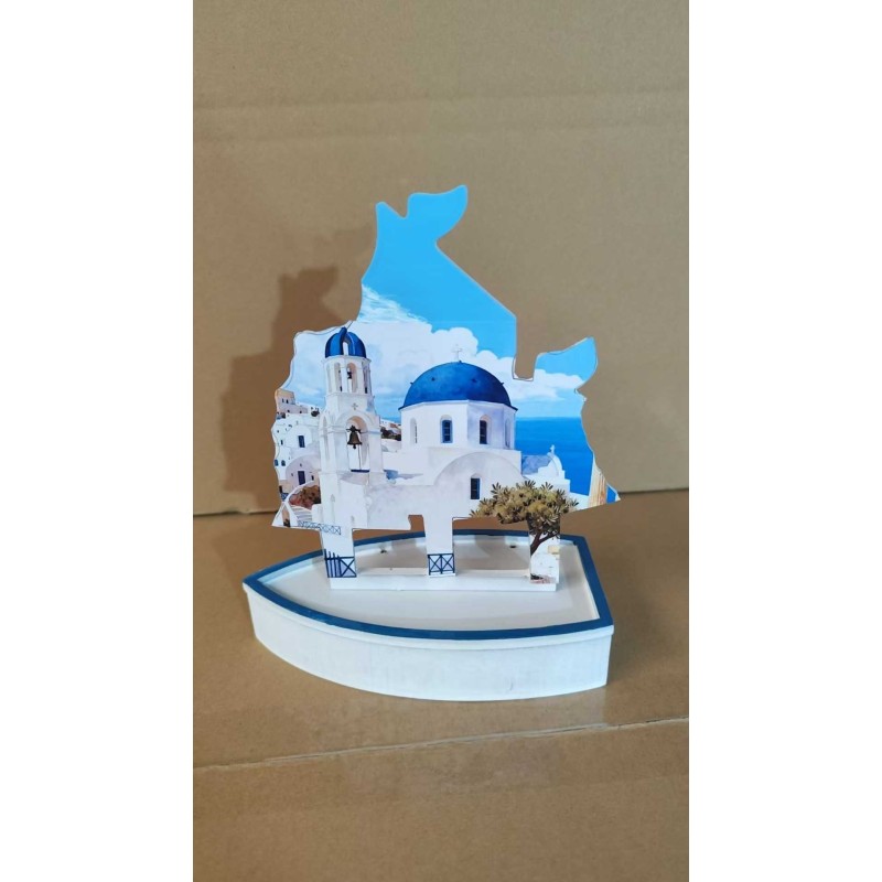 Διακοσμητικό Souvenir - Greece - Σετ 2 τεμάχια - LY2633 - 125546