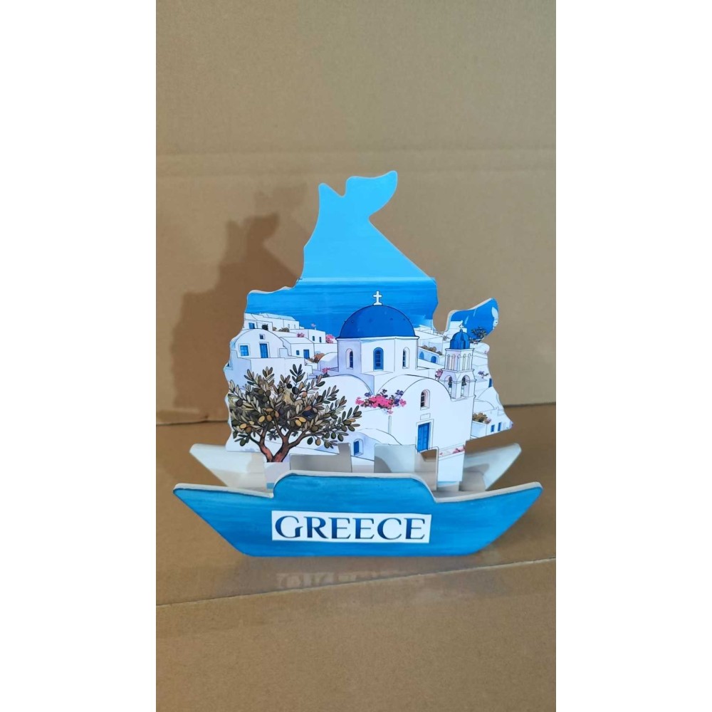 Διακοσμητικό Souvenir - Greece - Σετ 2 τεμάχια - LY2615 - 125547