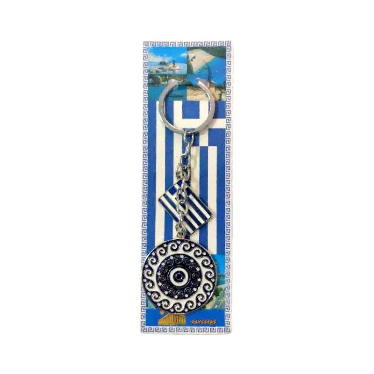 Τουριστικό μπρελόκ Souvenir - Σετ 12pcs - Greece - 127233