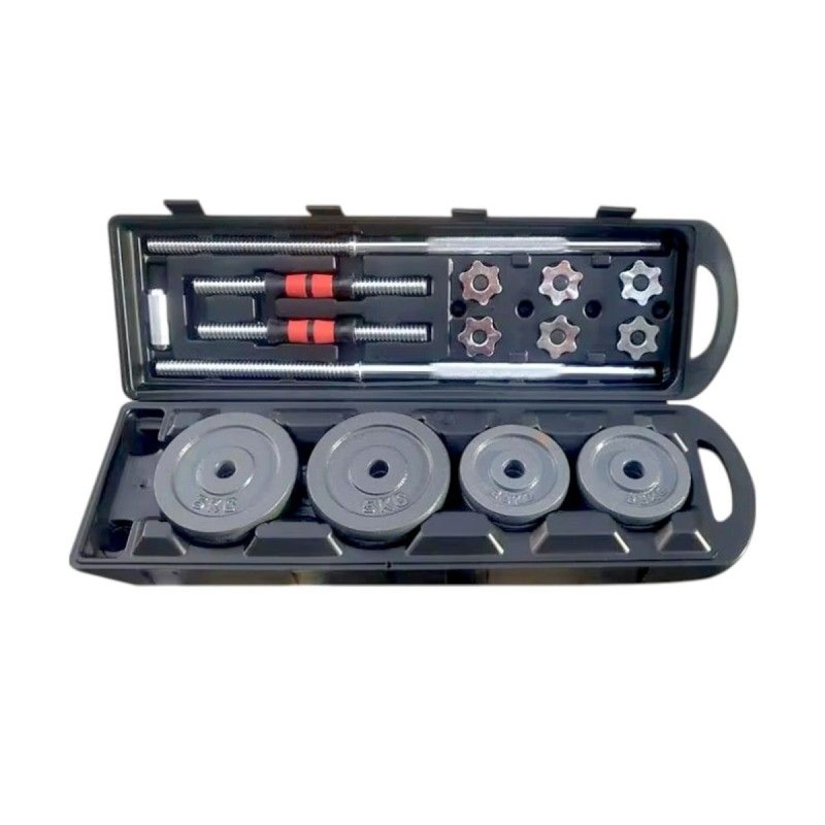 Σετ αλτήρες γυμναστικής με μπάρα - 80062 - 50kg - 150066