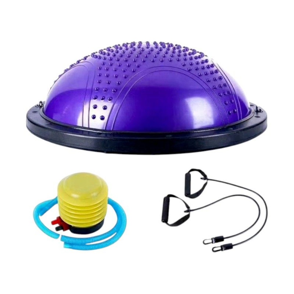 Μπάλα Ισορροπίας εκγύμνασης σώματος με λαβές - 82364 - 58cm - 150622 - Purple