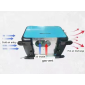 Φορητό αερόθερμο πετρελαίου - 5000W - 12/24V - 150808