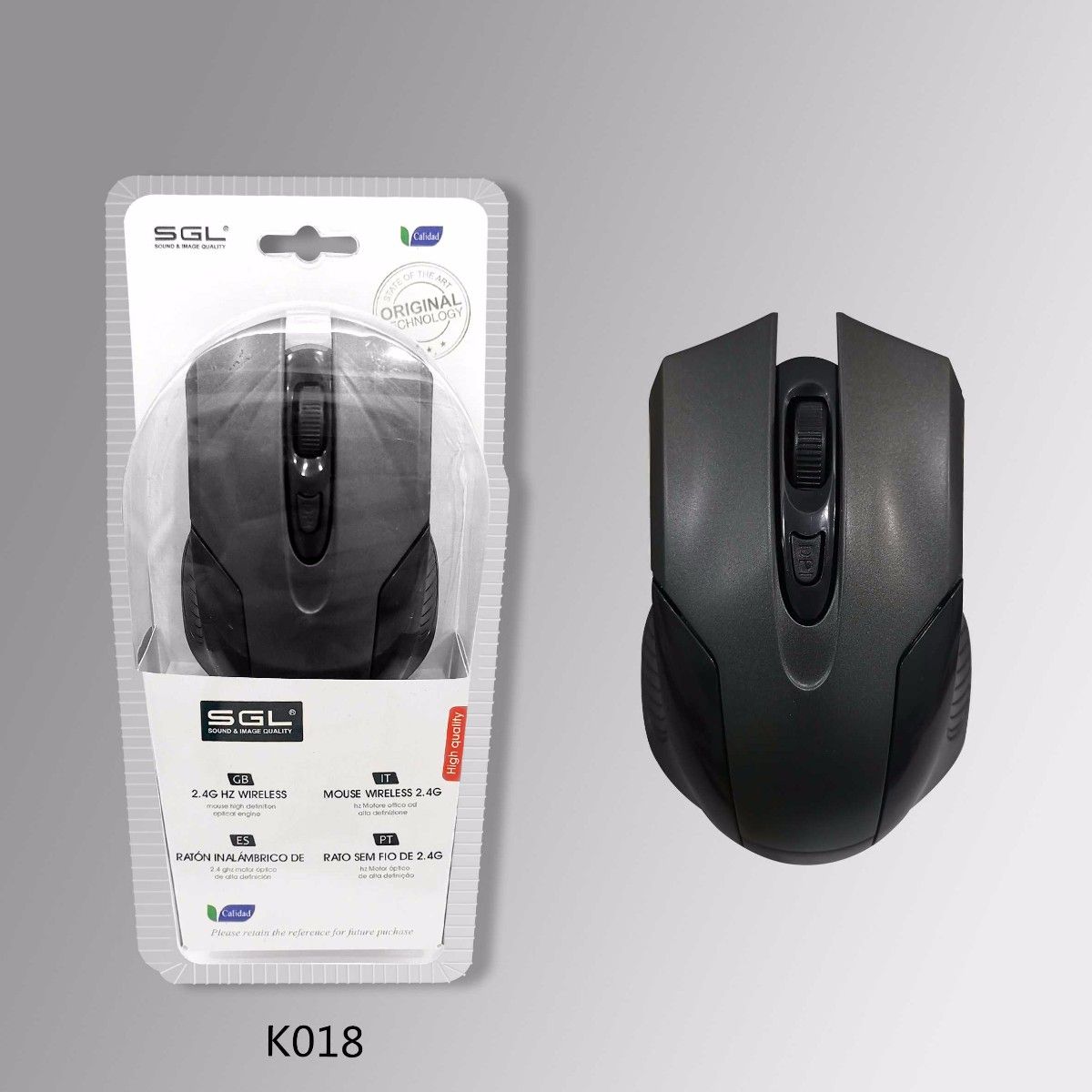 Ασύρματο ποντίκι Η/Υ - K018 - 177340 - Blue