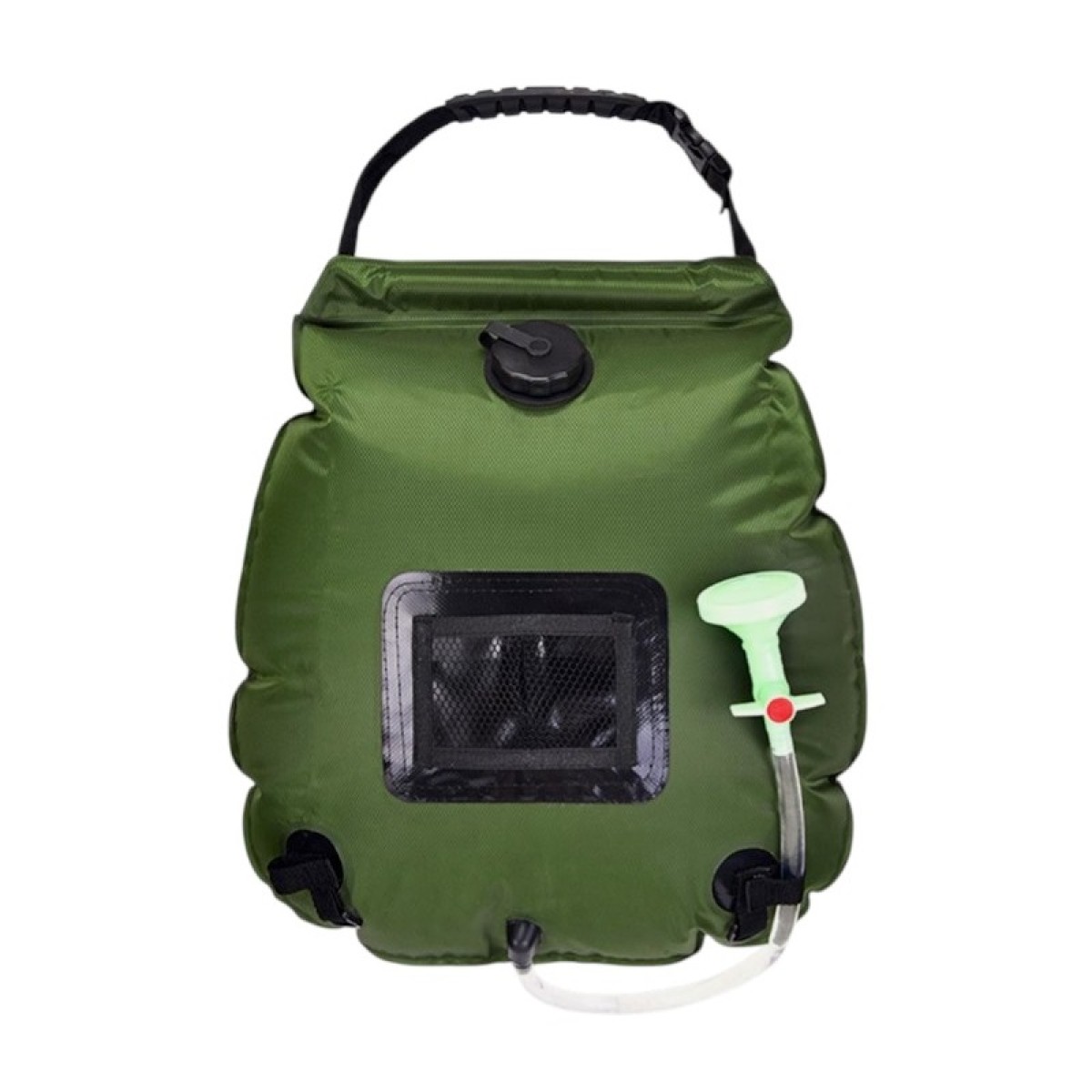 Φορητή ηλιακή ντουζιέρα camping - YB4003 - 20L - 181727 - Green