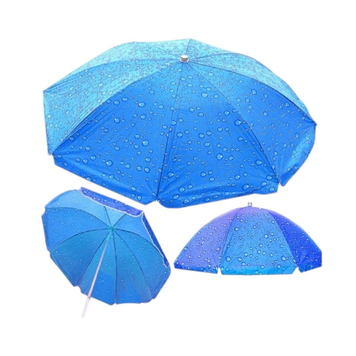 Ομπρέλα θαλάσσης & camping - 85cm - 181765 - Blue