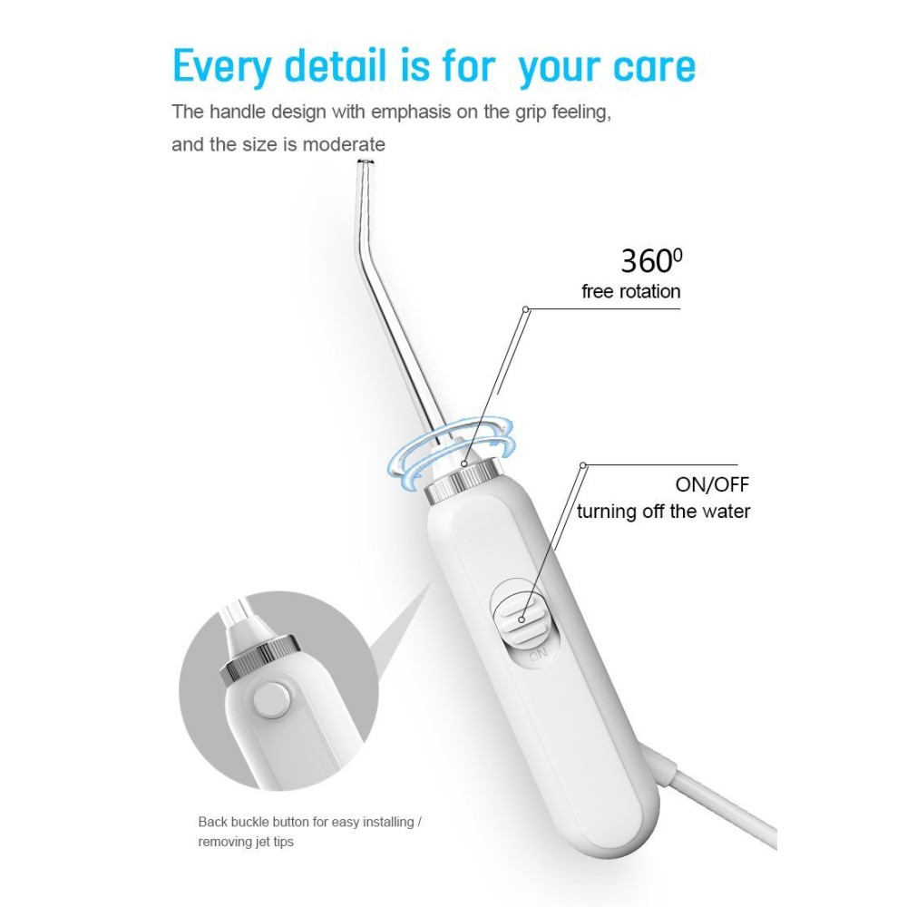 Ηλεκτρική συσκευή καθαρισμού δοντιών - Water Flosser - YXY880 - 190442