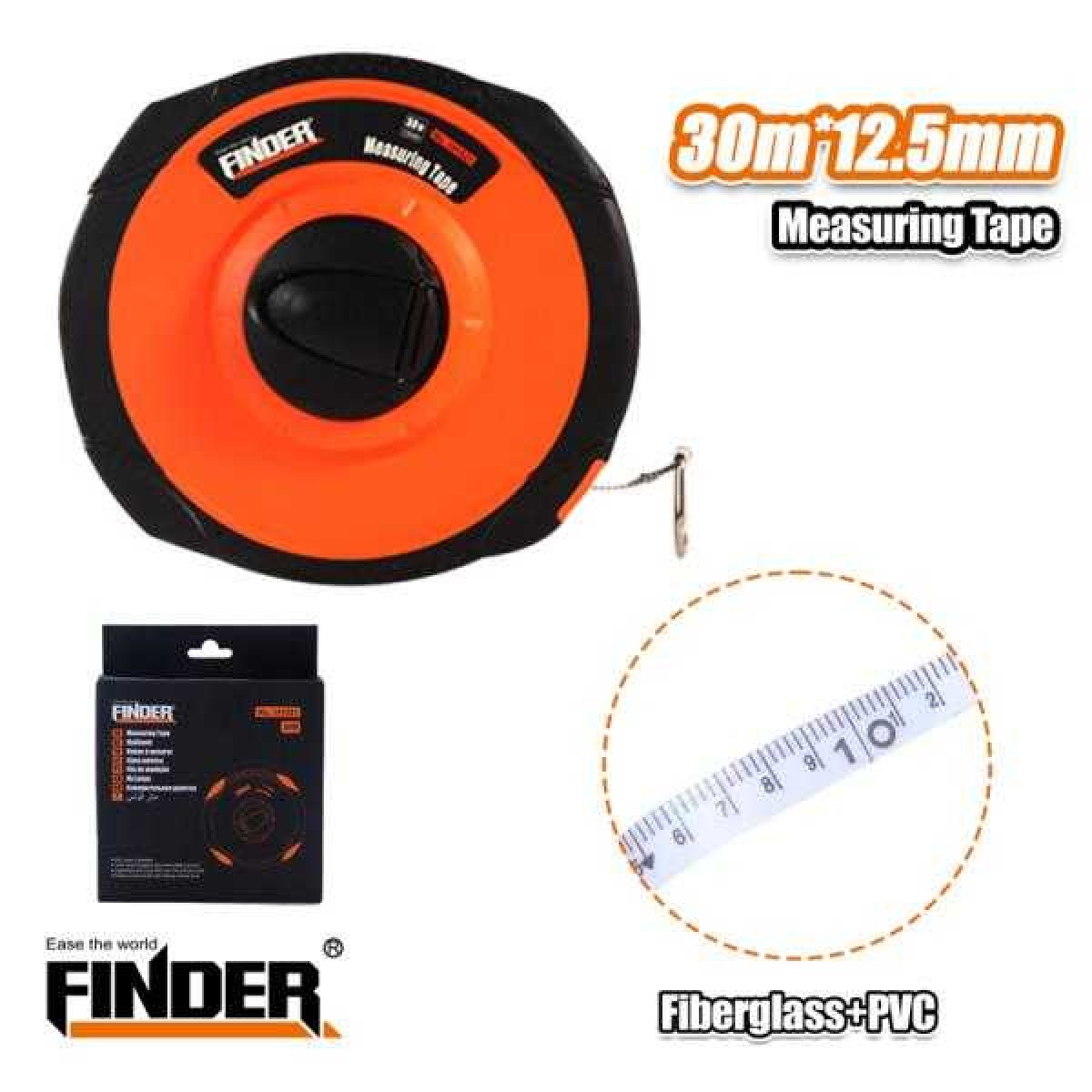 Μετροταινία - 30m×12.5mm - Measuring Roll - Finder - 191521