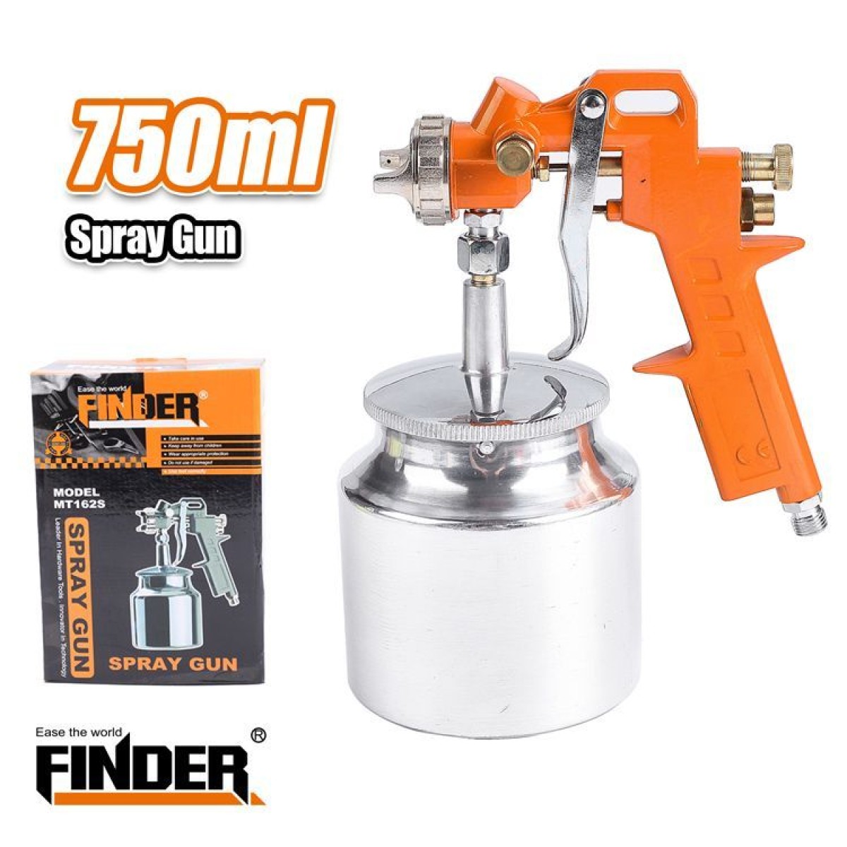Πιστόλι βαφής αέρος - 162S - 750ml - Finder - 194084