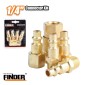 Σετ ταχυσύνδεσμοι για αεροσυμπιεστή - FXZ-002 - 5pcs - Finder - 194108