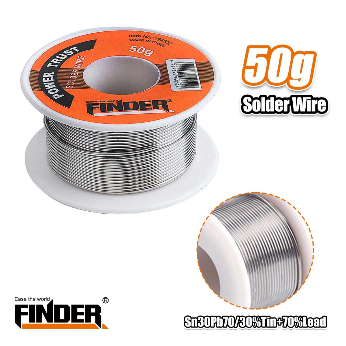 Σύρμα συγκόλλησης Καλάι - 50g - Finder - 194852