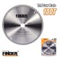 Δίσκος κοπής ξύλου - TCT - 10" - Φ255 - 100T - Finder - 196005