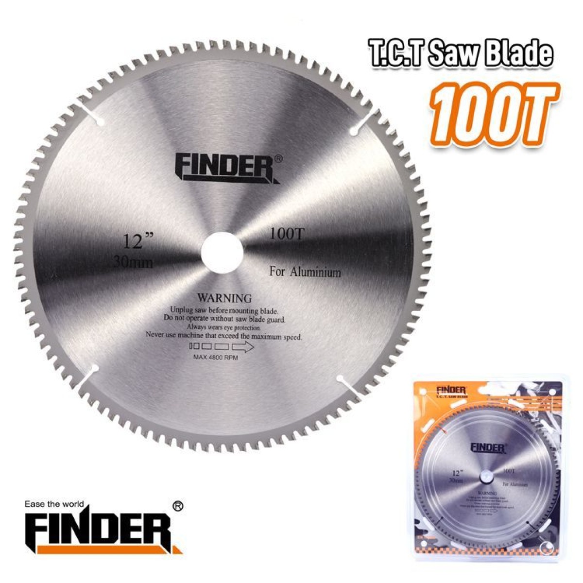Δίσκος κοπής ξύλου - TCT - 12" - Finder - 196008