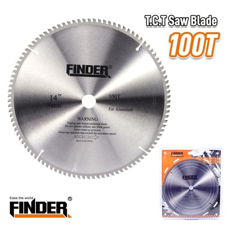 Δίσκος κοπής αλουμινίου - TCT - 14" - Φ300 - Finder - 196010