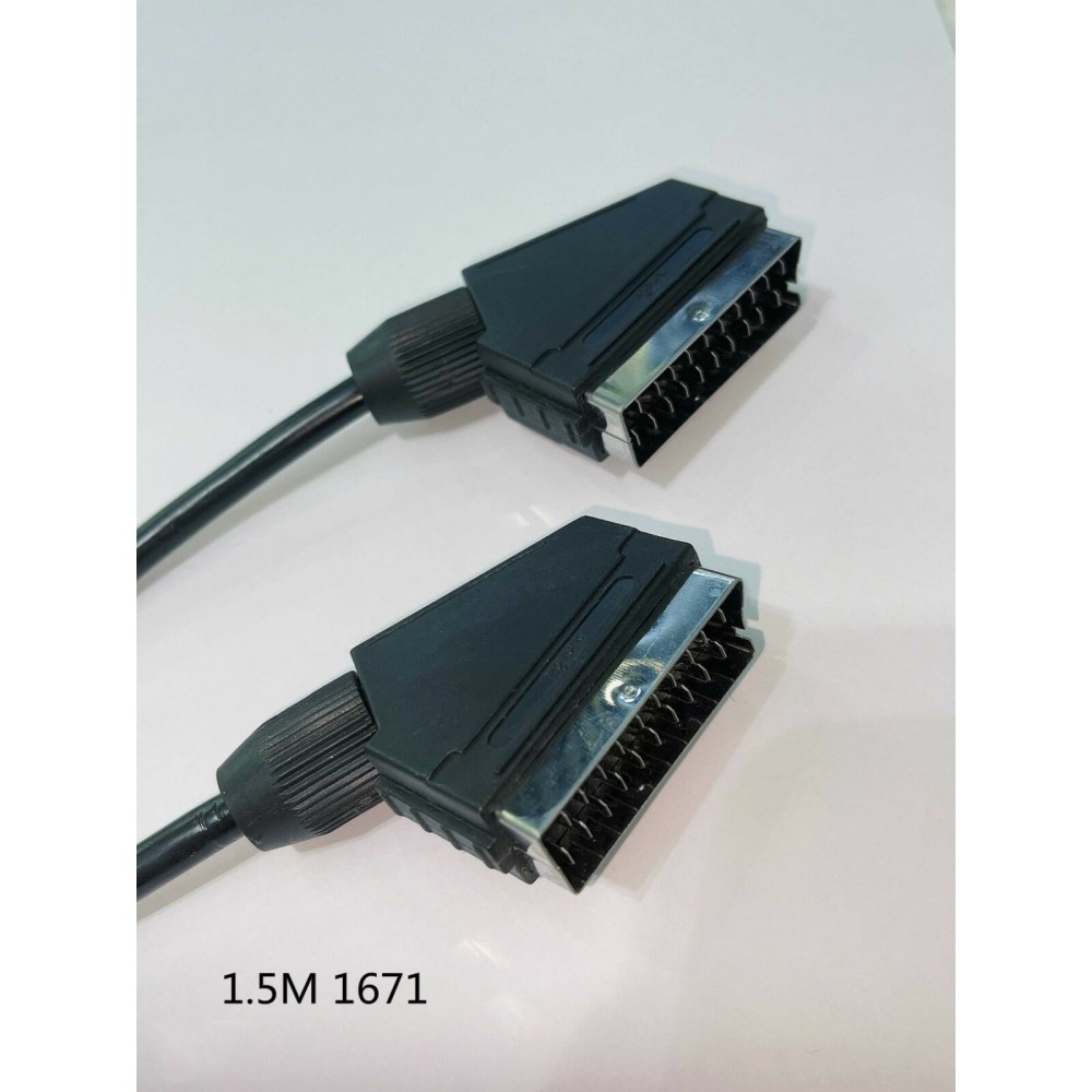 Καλώδιο Scart - 1.5m - Male/Male - 1671 - 196302