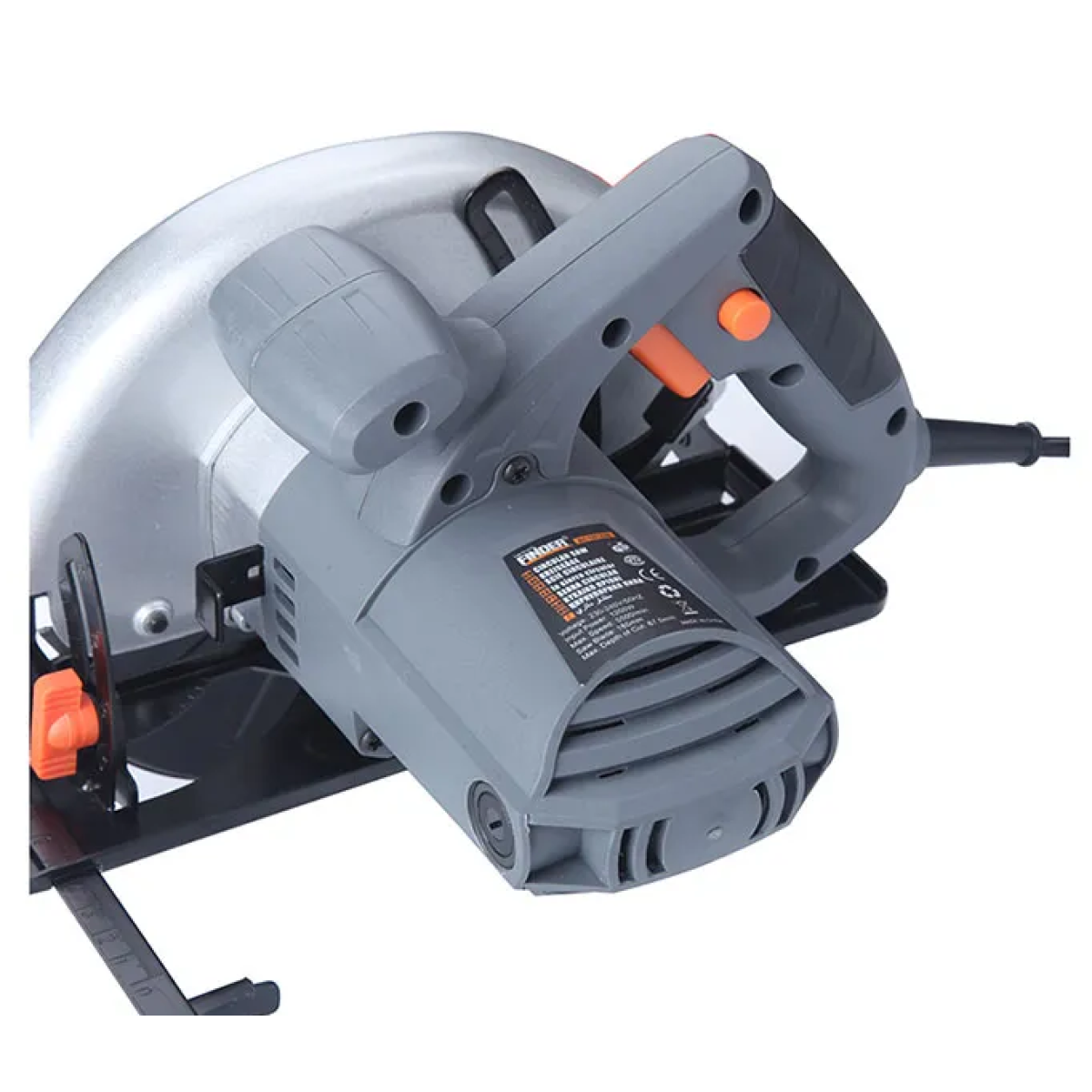 Δισκοπρίονο χειρός - 1200W - Finder - 197226