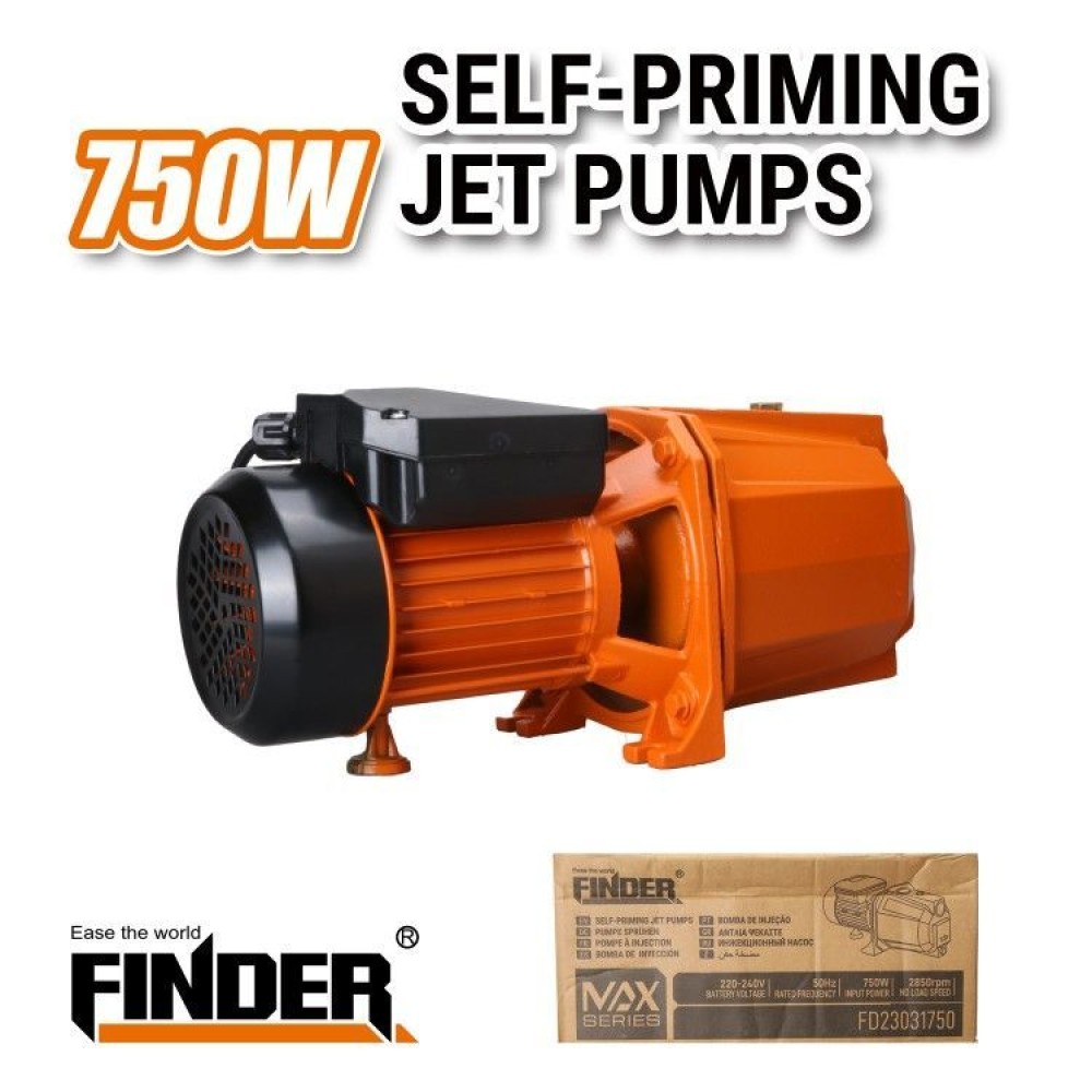 Αντλία επιφανείας νερού - JET100A - 750W - 1HP - Finder - 197421